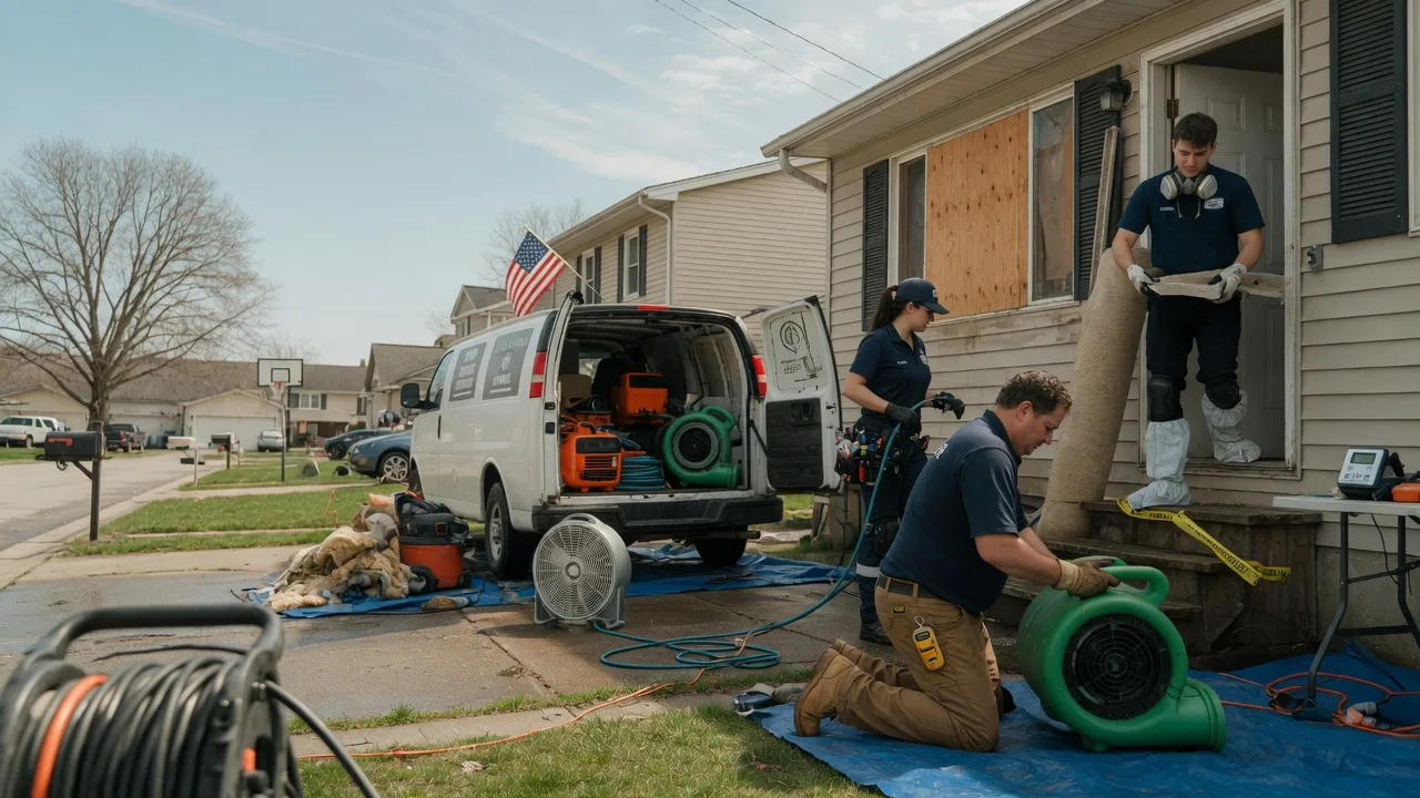 Water Damage Restoration in Singer, LA near me
